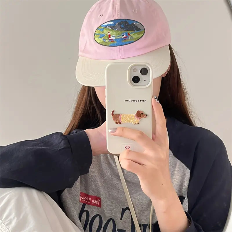 WoofCase | Embroidered Dog Phone Cover