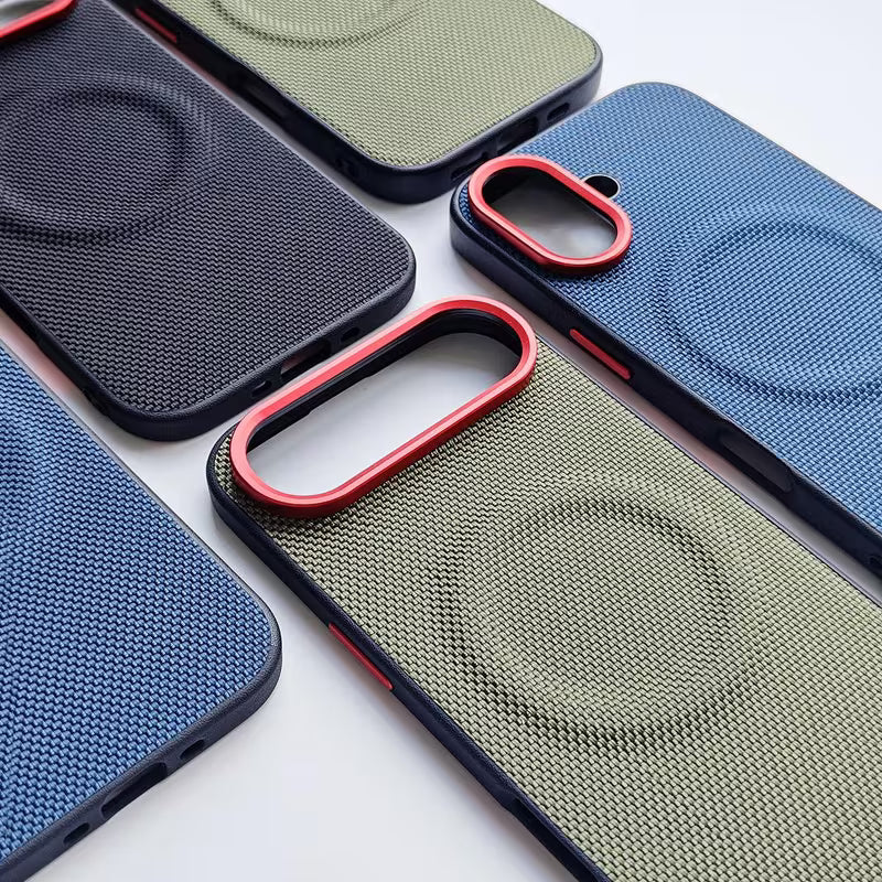 WeaveMag Trio Case | Woven Magnetic iPhone Cover