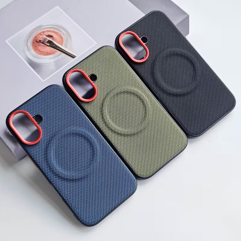 WeaveMag Trio Case | Woven Magnetic iPhone Cover