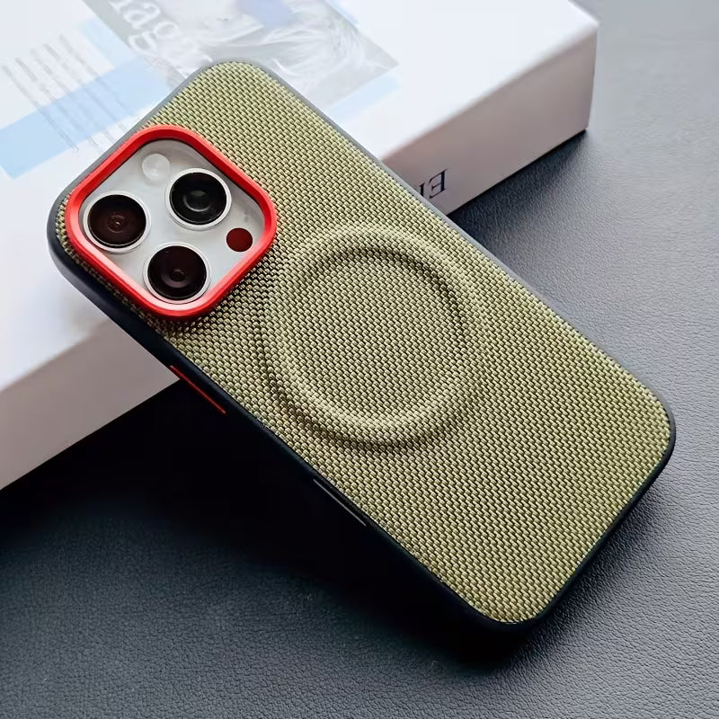WeaveMag Trio Case | Woven Magnetic iPhone Cover